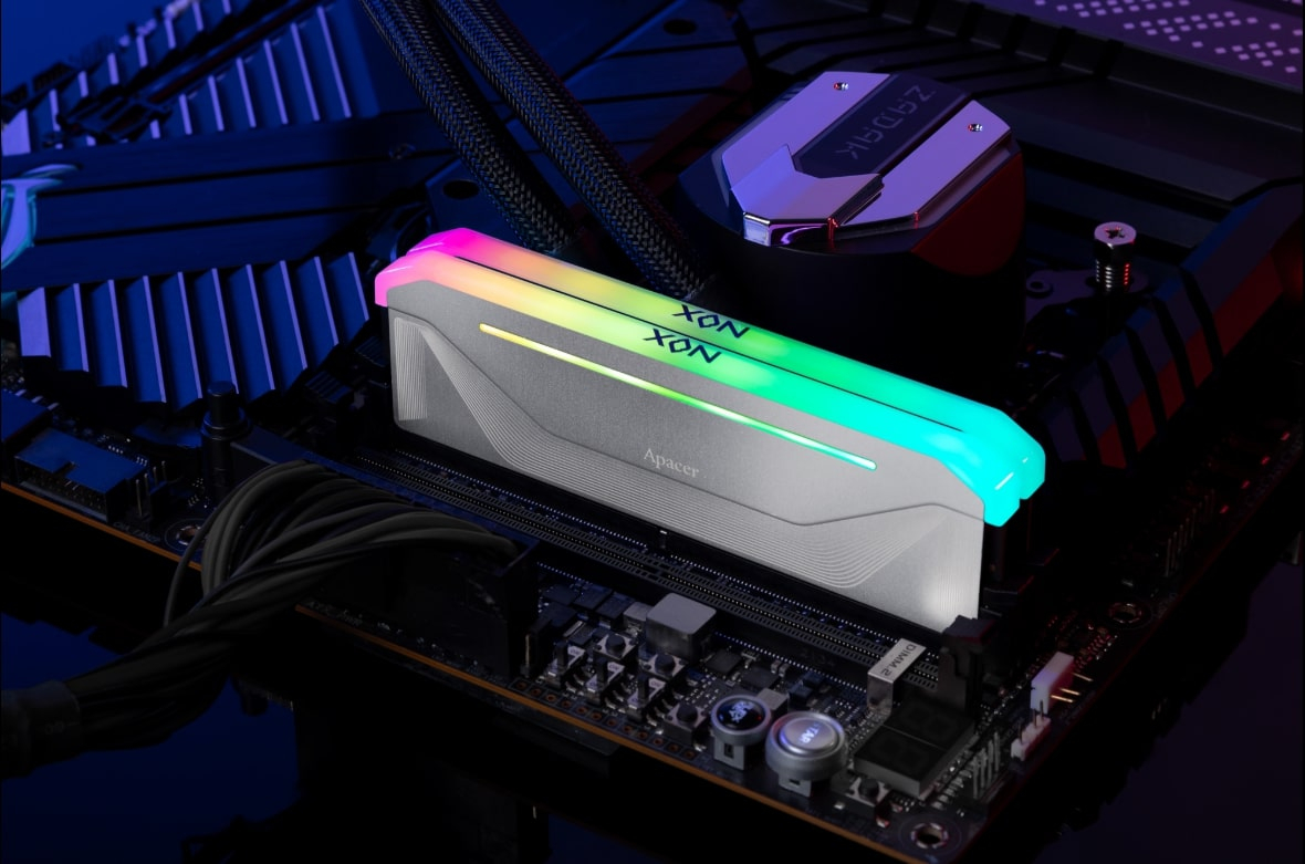 Apacer Nox Rgb 16gb 1x16gb 6000mhz Cl38 Ddr5 Gaming Ram Ah5u16g60c622nbaa-1