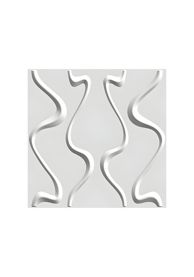 3 Boyutlu Boyanabilir Pvc Duvar Paneli Safran 50-50 Cm 4 Adet-1 Metrekare