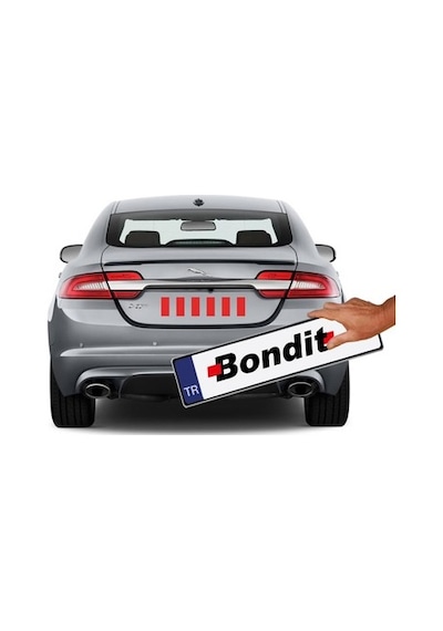 Bondit 3m Vhb Araç Plaka Yapıştırma Bandı 12adet