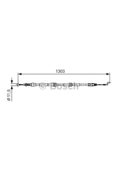BOSCH 1987477260 Fren Teli 1303 Mm