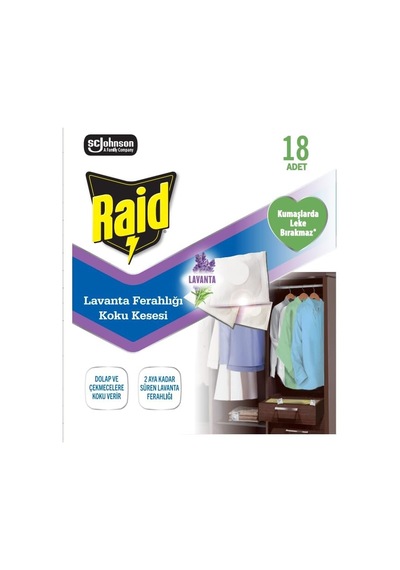 Raid Lavanta Kesesi 18 Adet