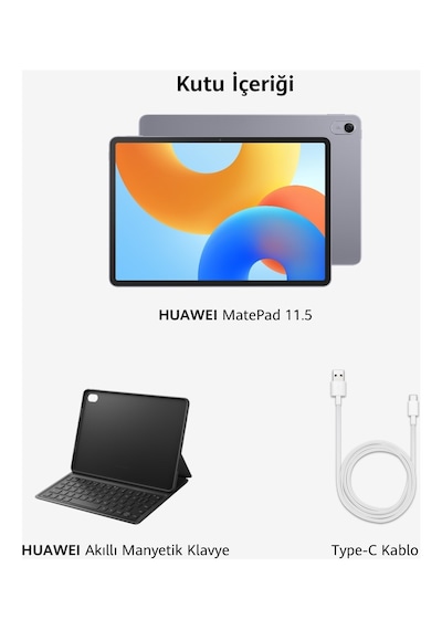 Huawei Matepad 11.5 6 GB 128 GB 11.5" Tablet + Klavye