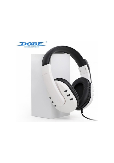 Dobe Ps5 Uyumlu Kablolu Kulaklık Oyun Pc 3.5mm Xbox One Için Ps4 Pc Ps3 Ns Kulaklık Surround