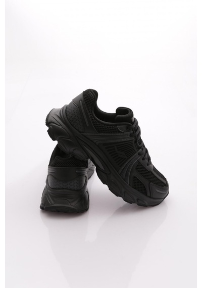 Lescon 26bae00mgrnm Erkek Megaron Sneakers Spor Ayakkabı Siyah