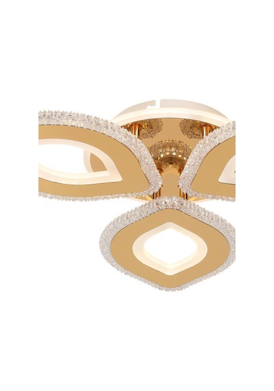 Eray Aydınlatma T008-3 Gold Kumandalı Led Avize Gold