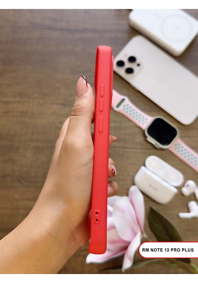 Redmi Note 13 Pro Plus Uyumlu Kamera Korumalı Darbeye Dayanıklı Renk Atmayan Keep Silikon Kılıf Kırmızı Redmi Note 13 Pro Plus Uyumlu Kamera Korumalı Darbeye Dayanıklı Renk Atmayan Keep Silikon Kılıf Kırmızı
