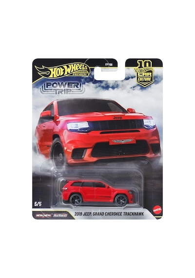 Hot Wheels Premium Car Culture Power Trip 2019 Jeep Grand Cherokee Trackhawk - Jkf28 Fpy86-976r