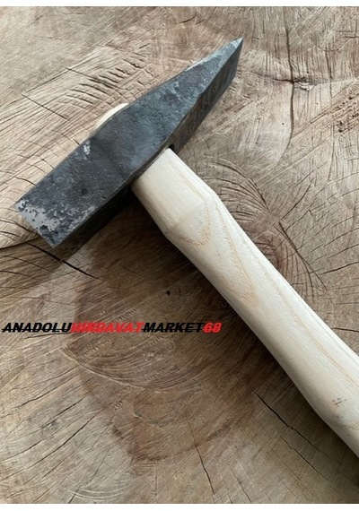 Bcn Çelik Taş Düzeltme Çekici Taş Kırma Çekici 1Kg Çekiç El Yapım