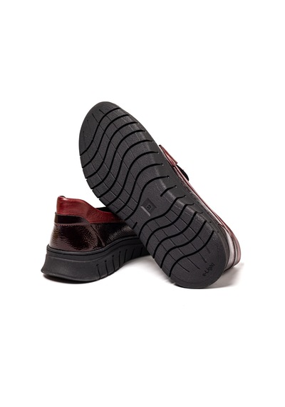 Sneaker Günlük Kadın Mar-25y-192-208 John May Koyu Bordo Bordo