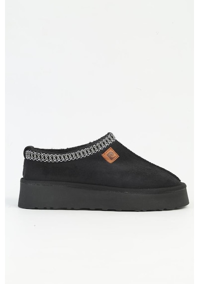 Pierre Cardin Pc-54395 Ugg Siyah Kadın Bot Siyah