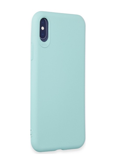 Newface - 570 - Apple iPhone Uyumlu X Kılıf First Silikon - Csmo-tex - - Turkuaz