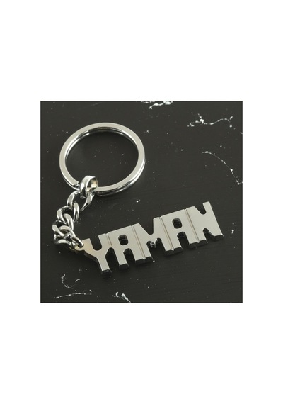 Yaman İsimli Anahtarlık Krem