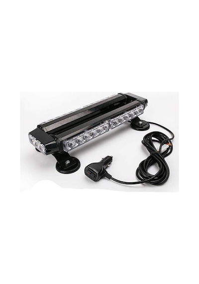 Çakar Lamba Çift Taraflı 30 Led Mavi-kırmızı 38 16,5 7,5 Cm 12-24v