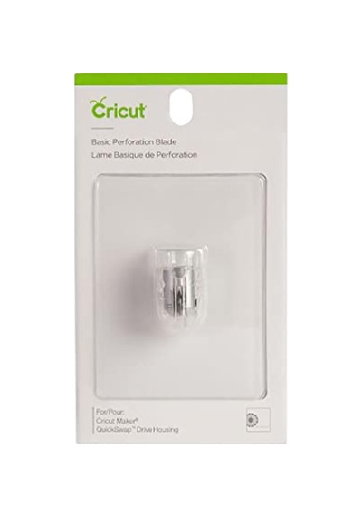 Cricut Temel Perforasyon Bıçağı, 2.5 Mm Diş / 0.5 Mm Aralıklı Kesme Bıçağı, Kağıt, Karton Ve Daha Fazlasını Hassasiyetle Keser, Özel El Sanatları İçin, Cricut Maker Kesme Makinesi İle Uyumludur, Gümüş