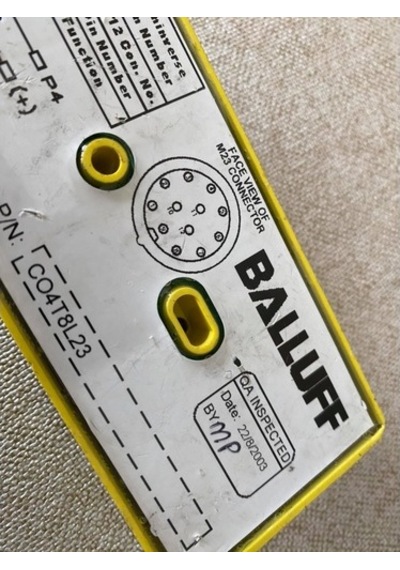 Balluff M23/M12 Konnektör 8 Yollu Bağlantı Kutusu - Pasif Dağıtıc