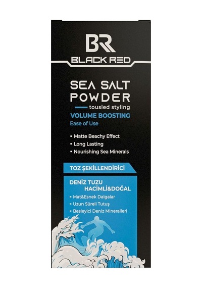 Br Deniz Tuzu Toz Wax - Sea Salt Powder Orta Tutuşlu Hacimlendirir Anti Uv Saç Şekillendirici