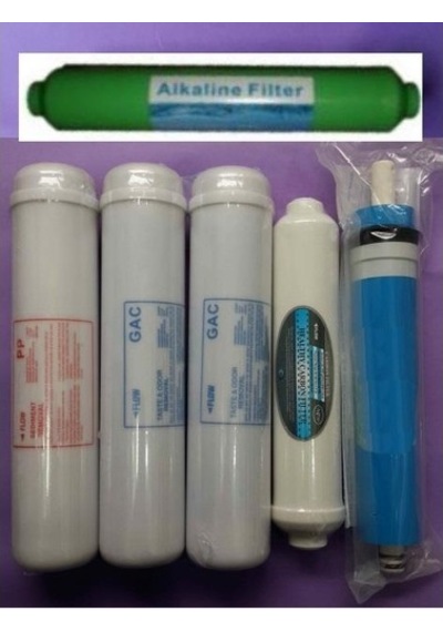 6 Lı Kapalı Kasa Inline Filtre 2,5" Su Filtresi Su Arıtma Alkali