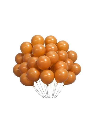 Karamel 10 Adet Karamel Balon Pastel Balon 12 Inç Karamel Karamel