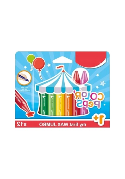 12'li Mum Boya Seti - Parlak Renkler, Yumuşak Yapı 0