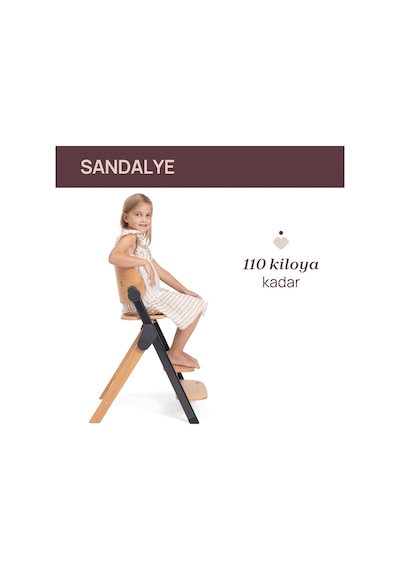 Chicco Meravıglıa Mama Sandalyesi Ebony 04087149310000