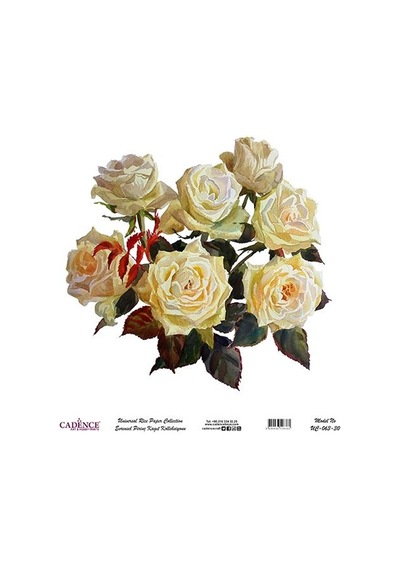 Cadence Evrensel Pirinç Dekopaj Kağıdı - Uc-063