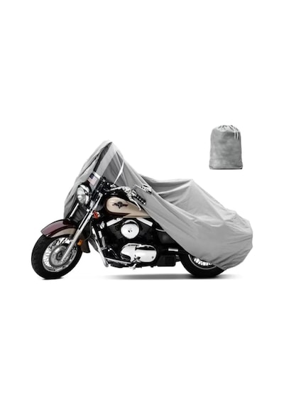 Triumph Thunderbird Nightstorm Special Edition Arka Çanta Uyumlu Motor Branda Örtü Gri