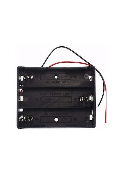 18650 Pil Yatağı 3lü Lityum Ion Pil Yuvası Seri 11.1v