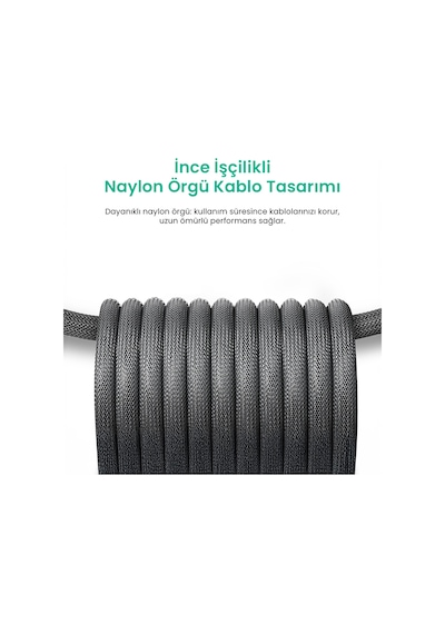 Ugreen 5.1 Dijital Toslink Optik Ses Kablosu 1.5 Metre, 10542