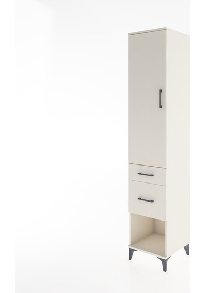 Hyperion Dolap 2 Raflı 2 Çekmeceli Tek Askılı 44x44x221 Aytaş... Aytaşı