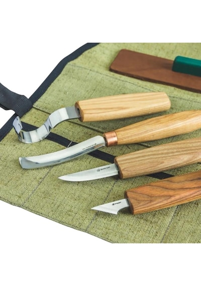 Beavercraft S48 Kaşık Ve Detay Oyma El Aletleri Seti, 4 Parça 72037336