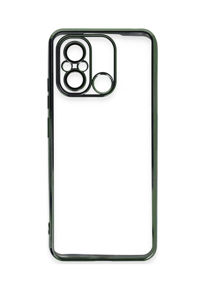 Xiaomi Redmi 12c Kılıf Razer Lensli Silikon - Yeşil 0.2M-Çok Renkli