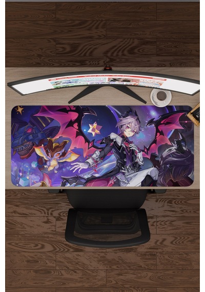 Durin Genshin Impact Anime Oyuncu V5 - 90x40 Xxl Gaming Mouse Pad Fare Altlığı