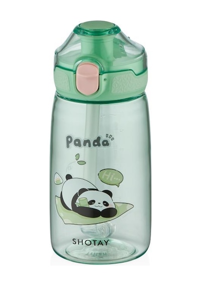 Shotay Child Çocuk Su Matarası Tritan Yeşil 550ml