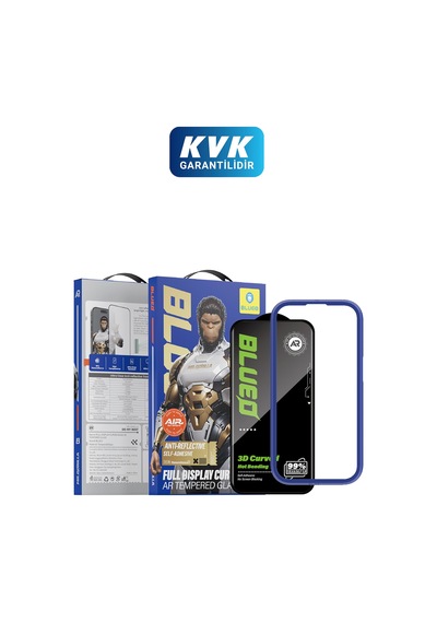 İphone 18 Pro Uyumlu 3d Ar Yansıma Önleyici Kavisli Ekran Koruyucu Cam Kolay Kurulum