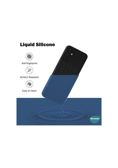Samsung Galaxy A14 İçin Kılıf Groovy Soft Mor Galaxy A14 İle Uyumlu Kılıf - Mor