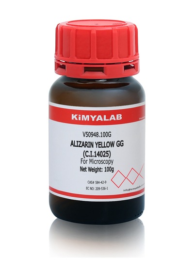 Kimyalab Alizarin Sarısı Alizarin Yellow For Microscopy 100 G