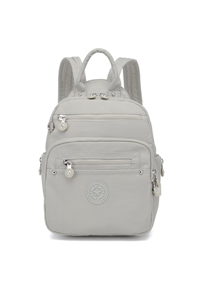 Smart Bags Günlük Küçük Boy Su Geçirmez Krınkıl Kumaş Kadın Sırt Çantası Buz Gri