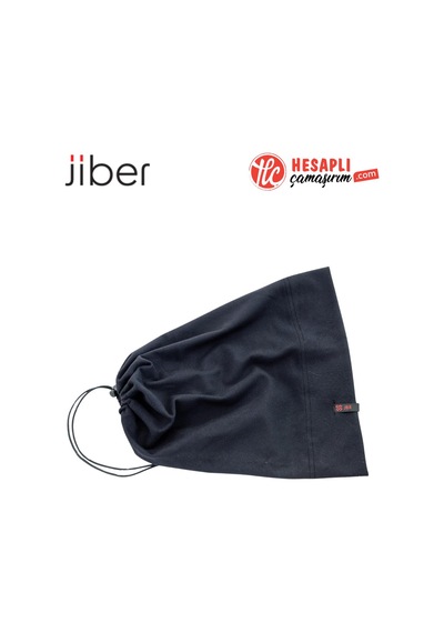 Jiber Unisex Sıcak Tutan Terletmez Yumuşak Boyunluk Olabilen Termal Kumaş Bere Siyah