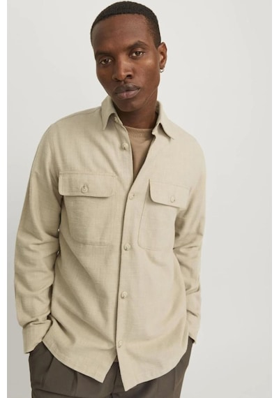 Jack & Jones Jprccraymond Erkek Gömlek Bej