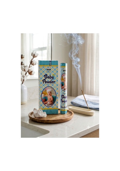 Darshan Baby Powder Bebek Pudrası Kokulu Çubuk Tütsü 20 Adet