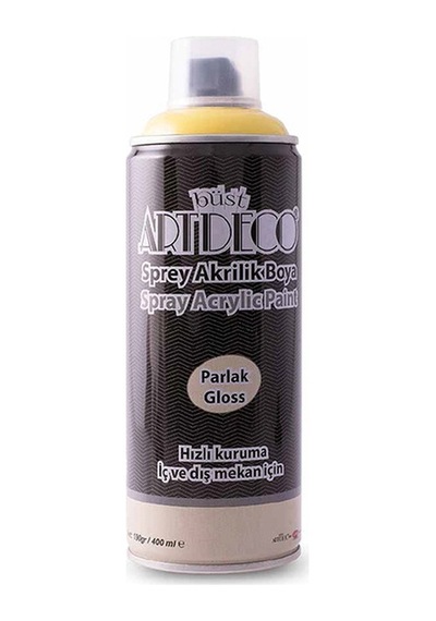 Artdeco Akrilik Sprey Boya 400 ML Açık Sarı Y-400-130