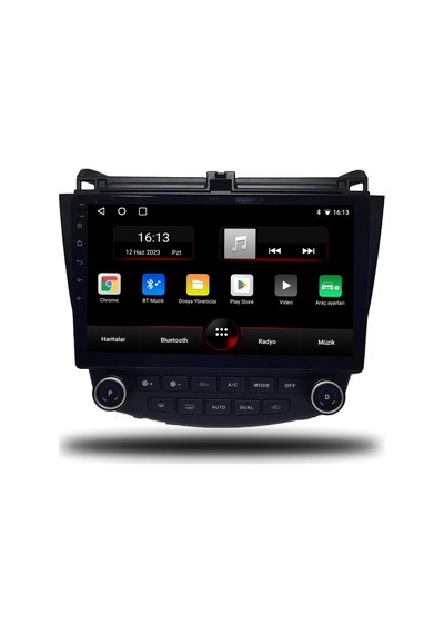 Redhat Honda Accord Android Carplay Multimedya 2003-2007 2gb Ram + 32gb Hafıza + 4 Çekirdek
