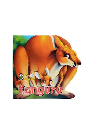 2 Yaş Ben Kimim? Kanguru (Parıltı Yayınları)
