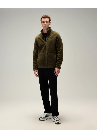 Ellesse 6wm1024-kh Erkek Fermuarlı Polar Ceket Haki