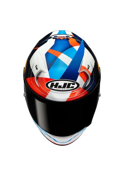 Hjc Rpha12 Red Bull Misano 2 Mc21 Kapalı Motosiklet Kaskı Karışık-çok Renkli