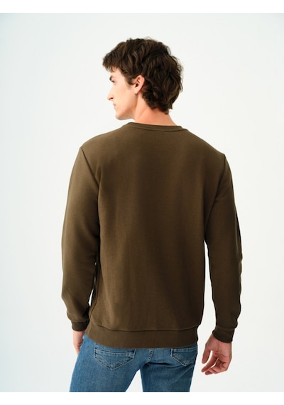 Erkek Sweatshirt Lf2037100 Lıght Khakı
