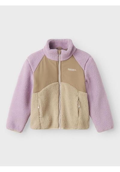 Name It Kıds Nkfmonıca Teddy Block1 Çocuk Mont 13243674 Lila