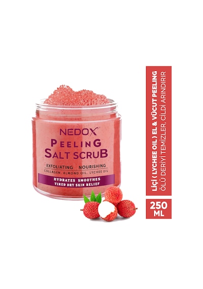Nedox Liçi (lychee Oil) Besleyici ve Nemlendirici El & Vücut Peelingi 250 ML
