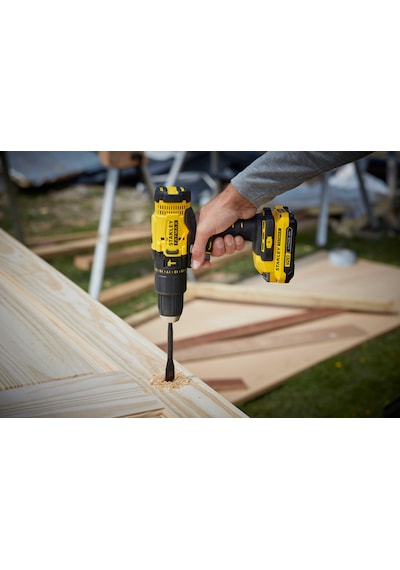 Stanley Fatmax V20 18V 2.0AH Çift Akülü Darbeli Matkap + 85 Parça Set