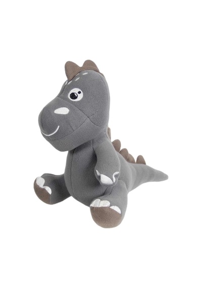 Dino Peluş Oyuncak Gri 25 Cm Çok Renkli